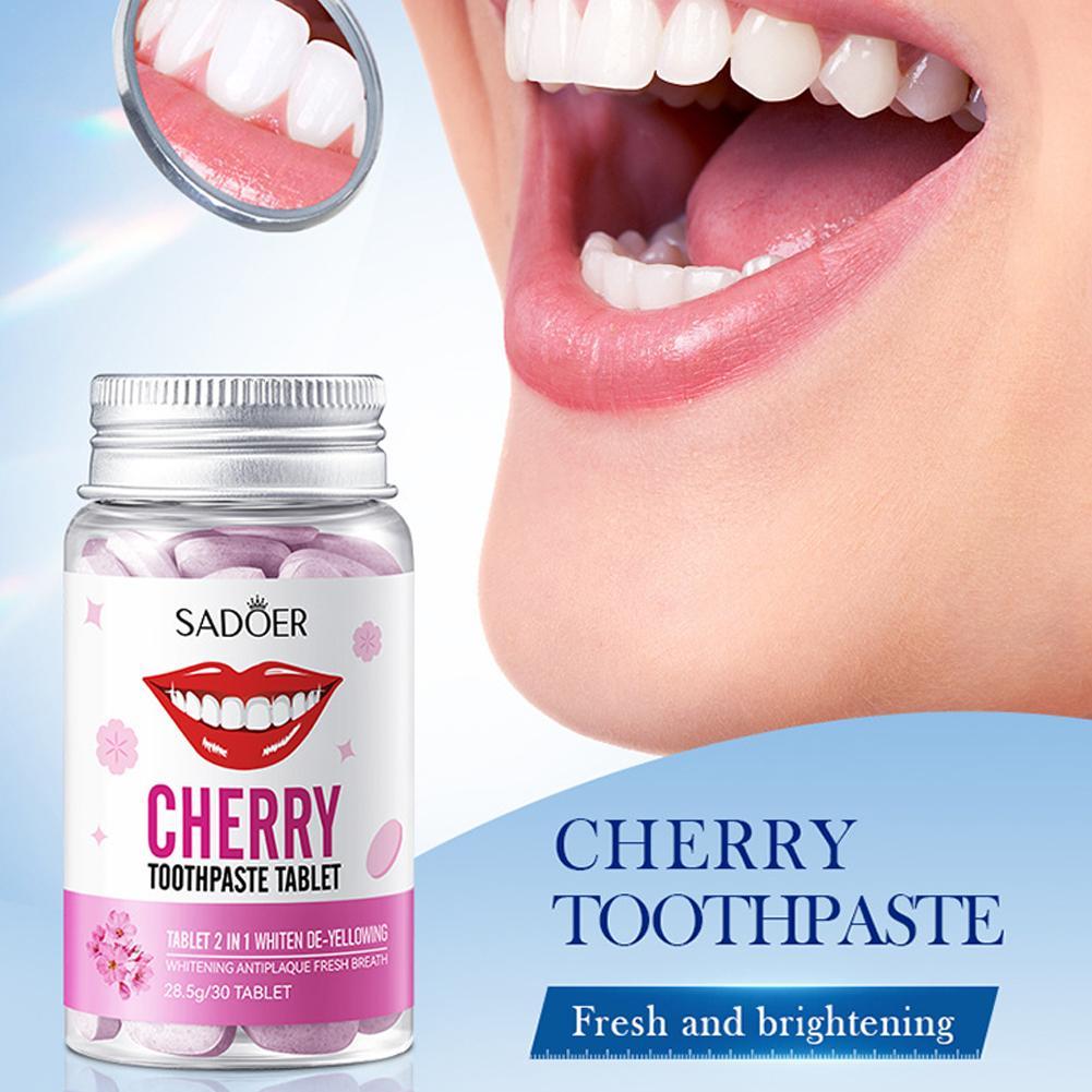Teeth Whitening Filter - Comprimés de Dentifrice Solide à la