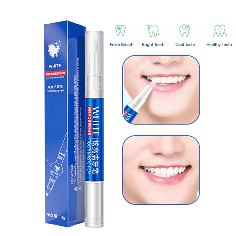 Whitening Pen Bleach - Stylo blanchissant pour les dents, gel