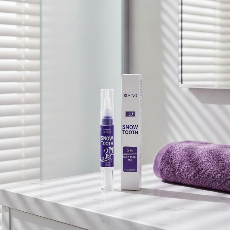 Whitening Pen Bleach - Stylo blanchissant portable pour les dents,