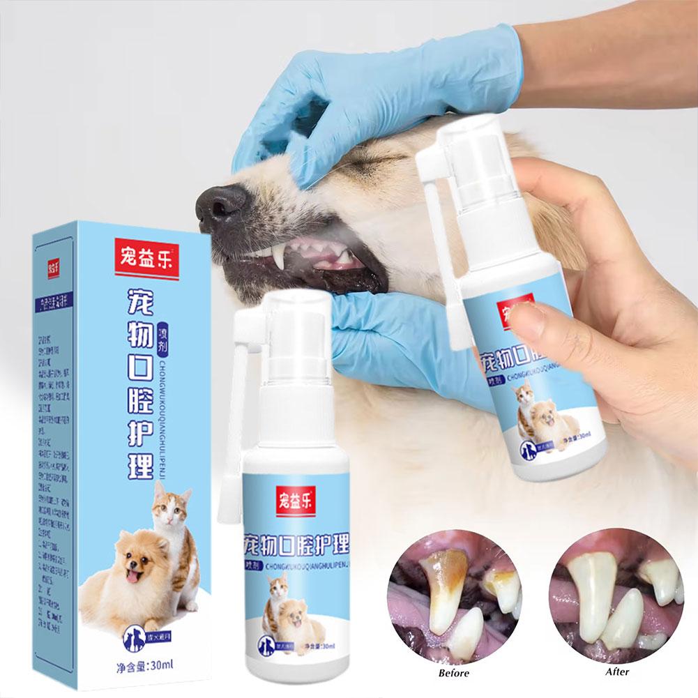 Teeth Whitening Foam - Spray Oral pour Animaux de Compagnie