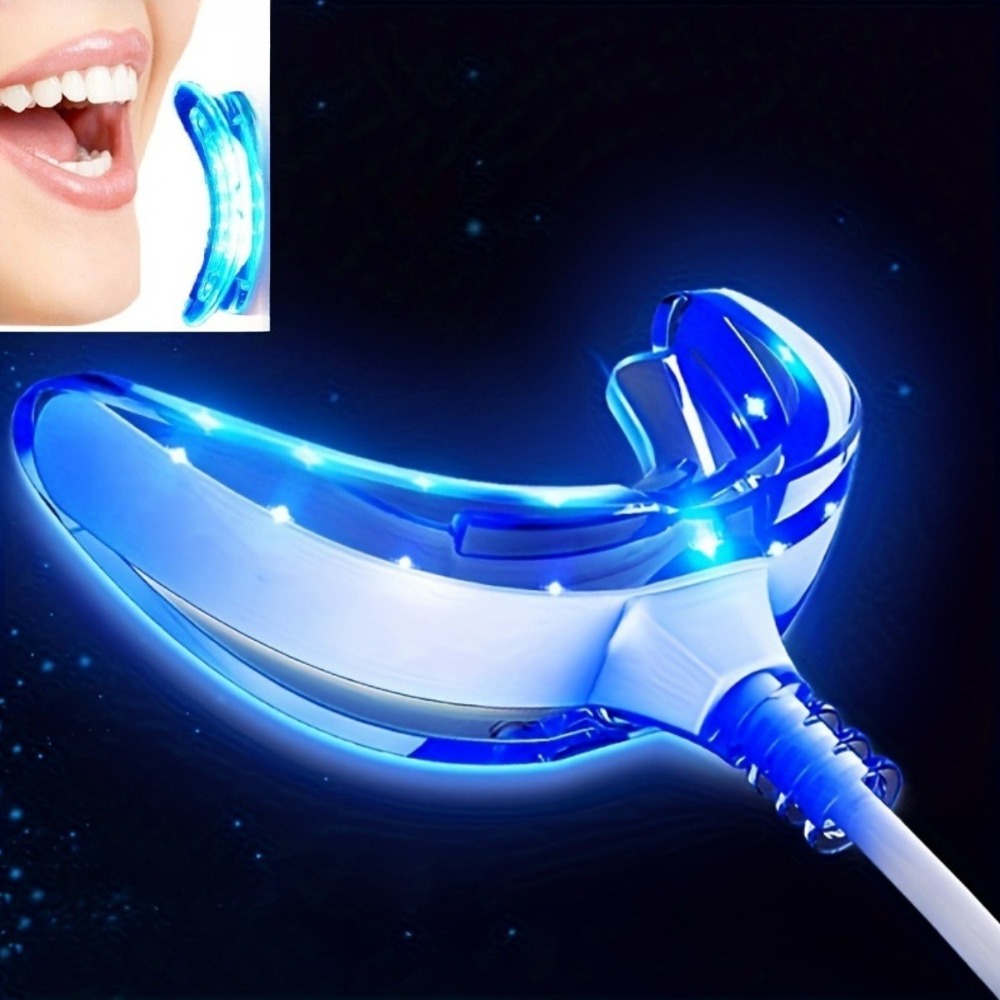 Teeth Whitening With Blue Light - Lampe de blanchiment dentaire 3 en