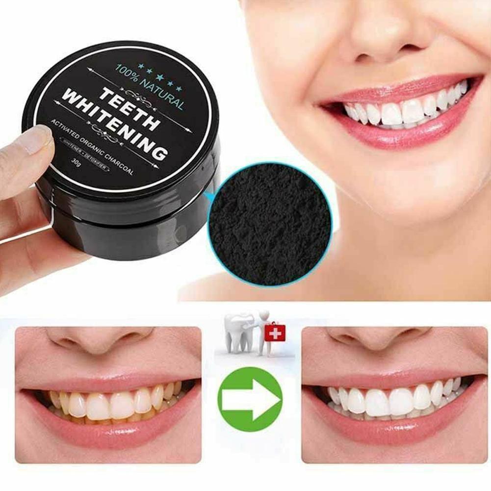 Teeth Whitening Filter - Poudre de charbon de bois organique