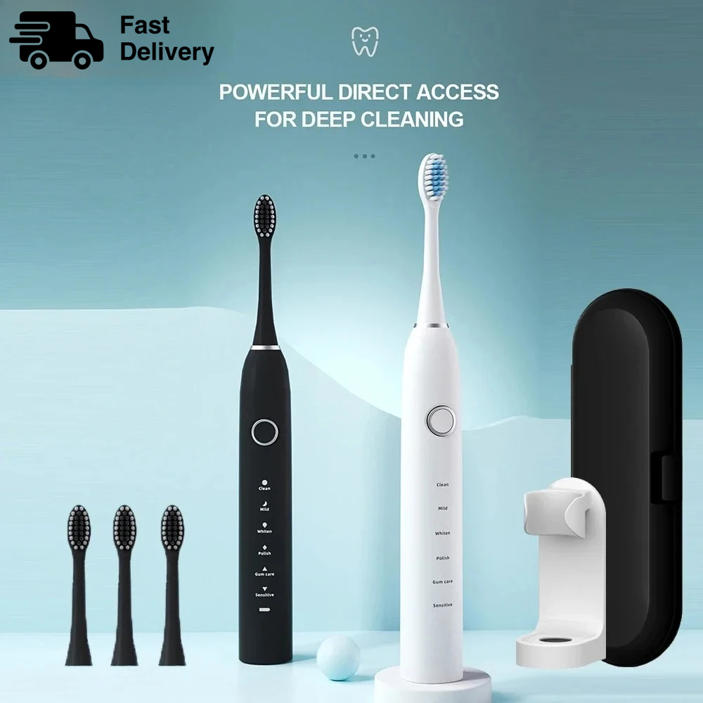 Teeth Whitening Session - KLXKLX Brosse à dents électrique sonique