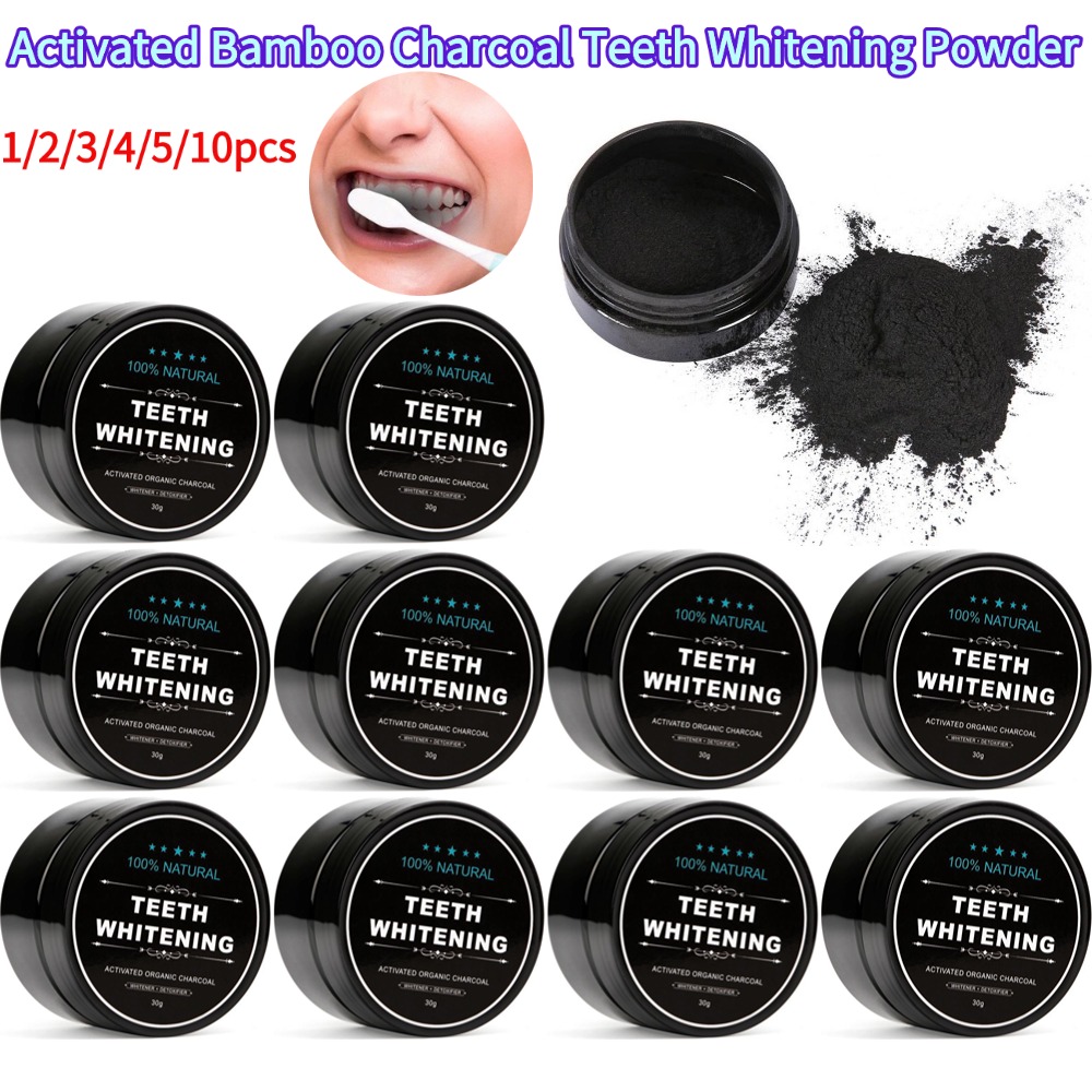 Teeth Whitening Filter - Poudre de blanchiment des dents, charbon